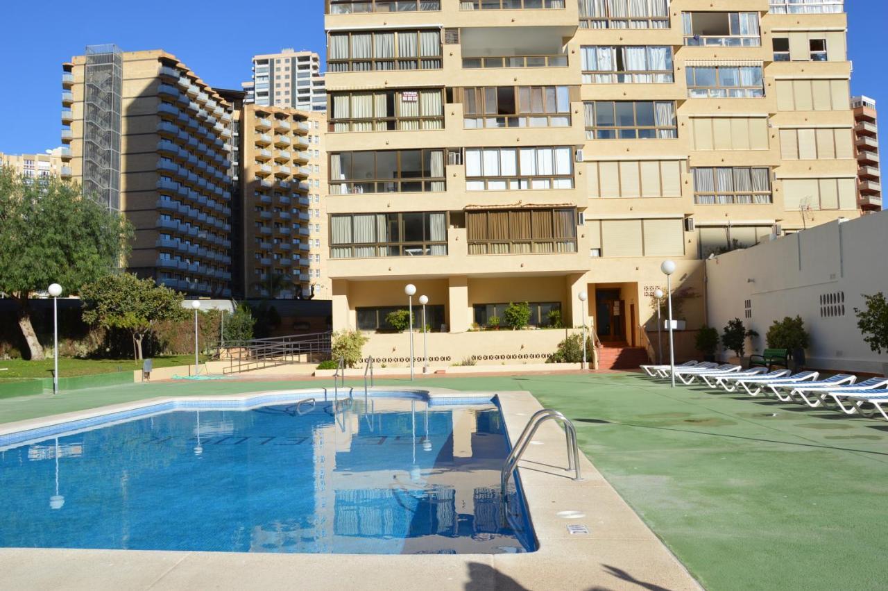 Apto With Pool Gemelos IV Apartment Benidorm Exterior photo