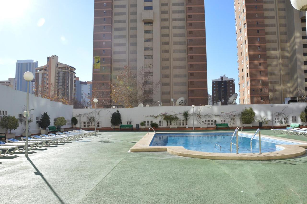 Apto With Pool Gemelos IV Apartment Benidorm Exterior photo